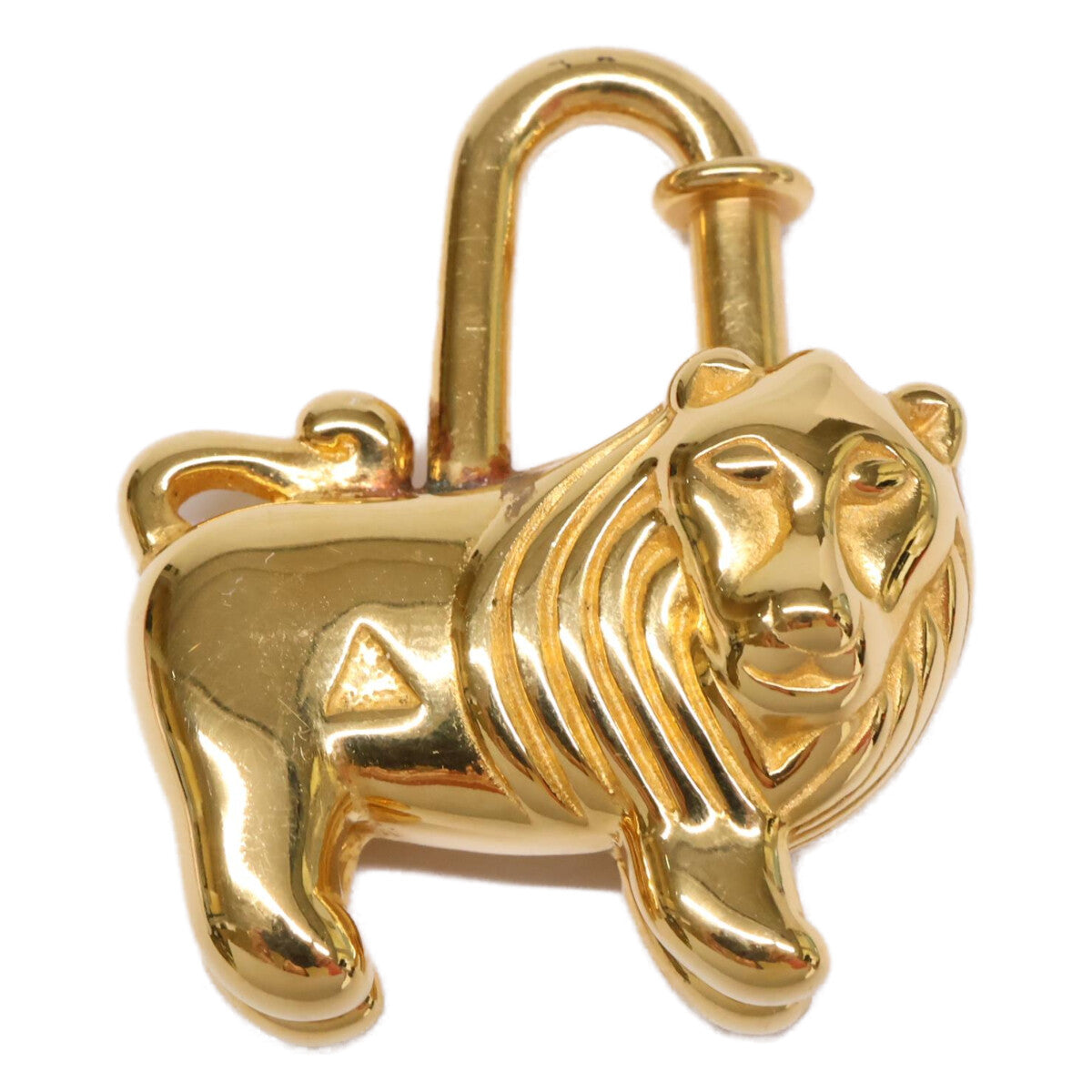 HERMES エルメス 1997年限定 ライオン カデナ キーホルダー