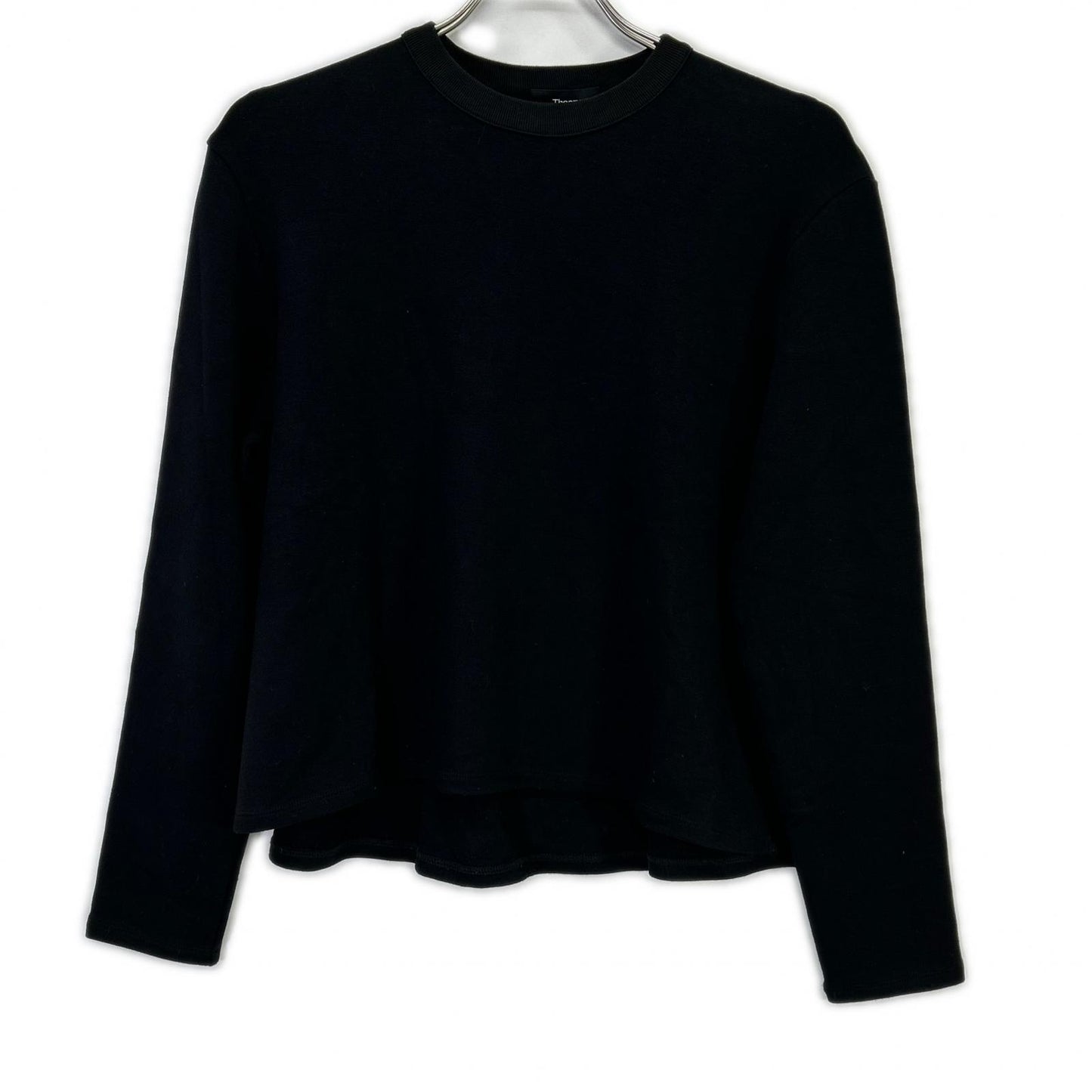 Theory セオリー 01-4301006 DOUBLE KNIT LT N A字形套头毛衣 针织上衣