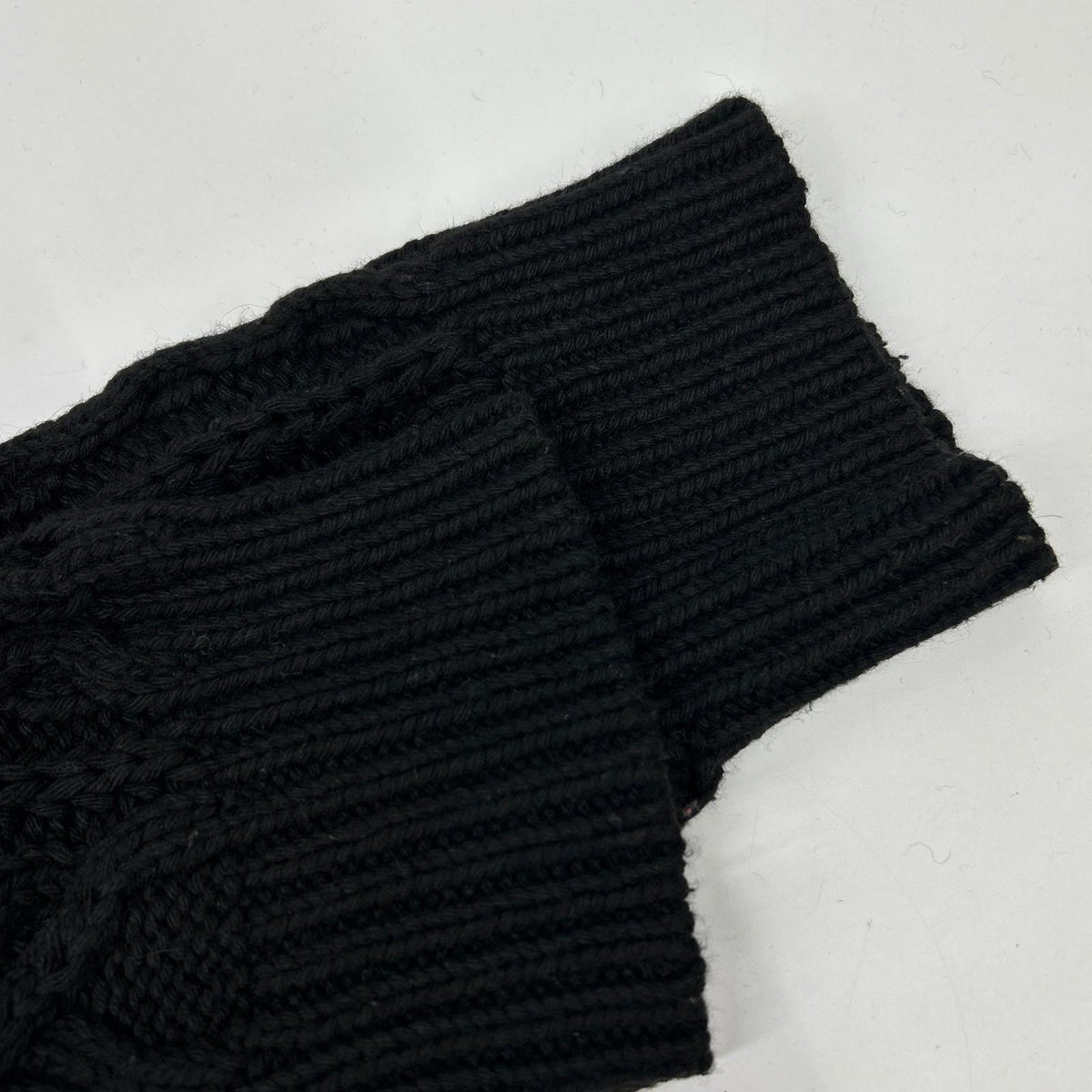 RED VALENTINO レッドヴァレンチノ ブラック レースカラー ニットワンピース ワンピース