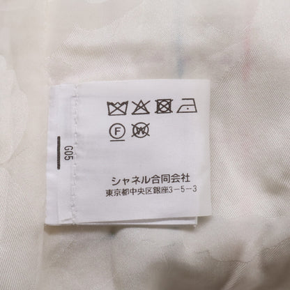 CHANEL シャネル 【美品/国内正規】P72531V64182 ツイード ココマークボタン ノースリーブ ワンピース