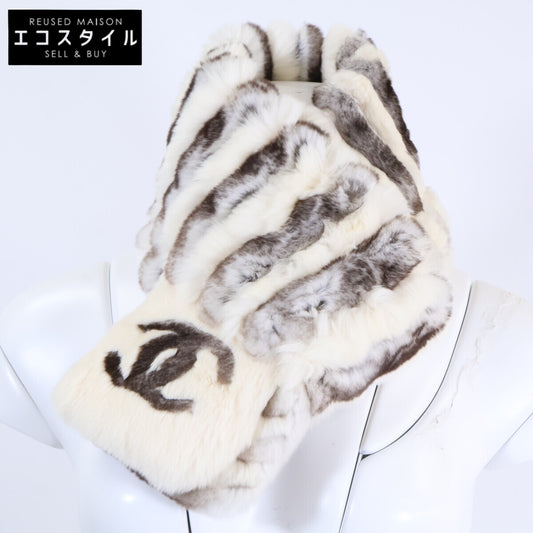 CHANEL Beautiful Rabit & Orylag x Cashmere Scarf for Women