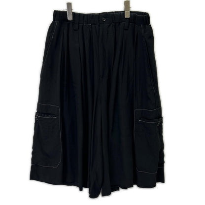 Yohji Yamamoto POUR HOMME Black 22SS HG-P60-453 Silk Pants Bottoms