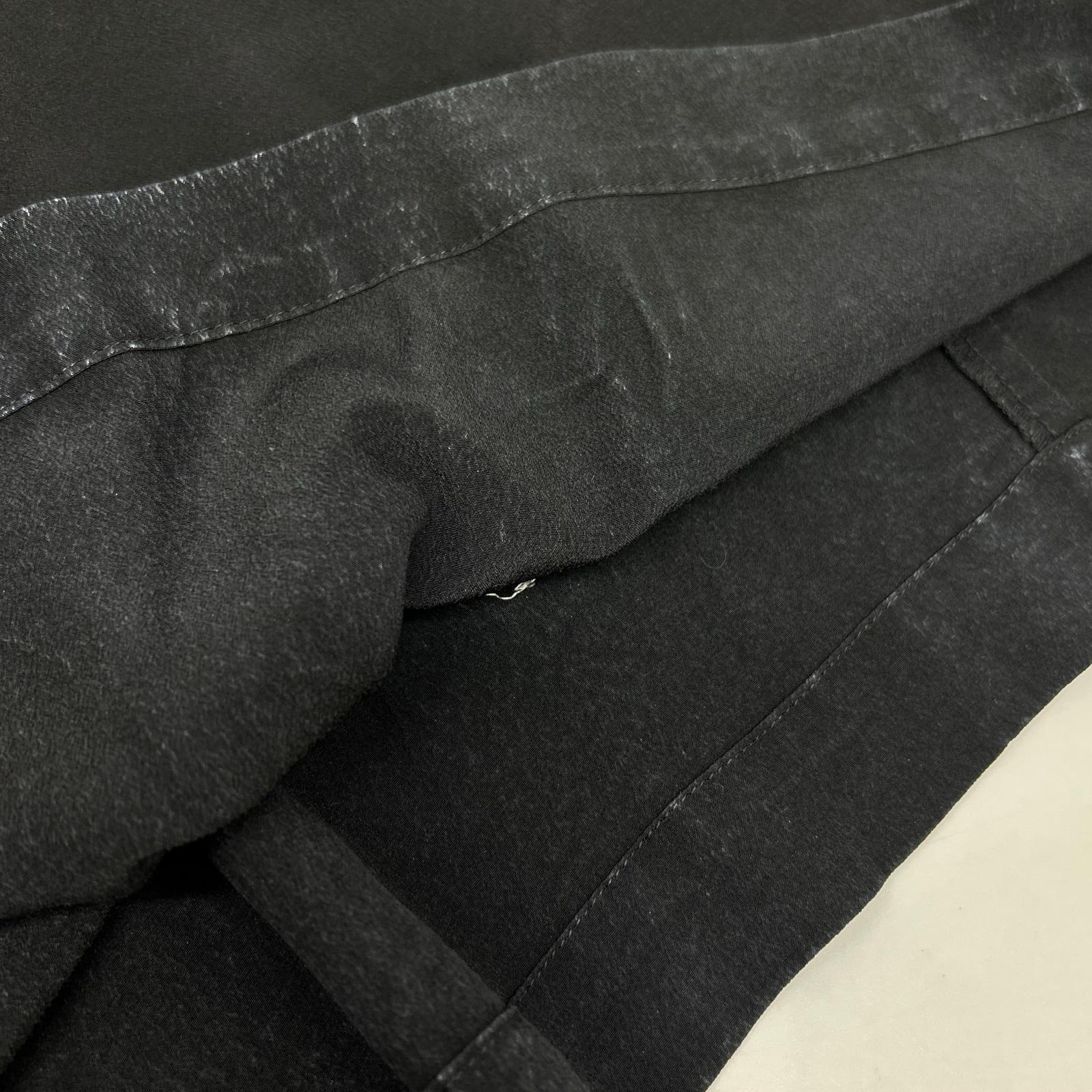 Yohji Yamamoto POUR HOMME Black 22SS HG-P60-453 Silk Pants Bottoms