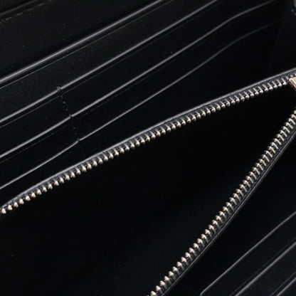 【美品】C660T12X02 アナグラム ロゴ ラウンドファスナー 長財布（小銭入れあり） メンズ