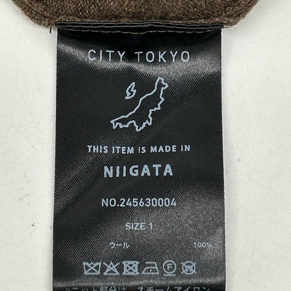 245630004 ﾌﾞﾗｳﾝ ｳｰﾙ100 ｾｰﾀｰ トップス 1 メンズ
