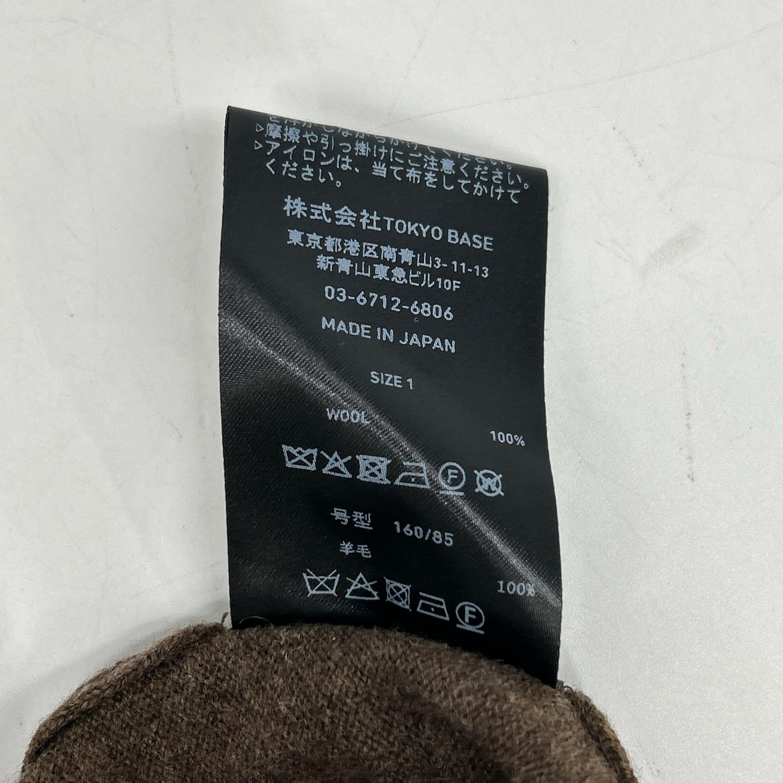 245630004 ﾌﾞﾗｳﾝ ｳｰﾙ100 ｾｰﾀｰ トップス 1 メンズ