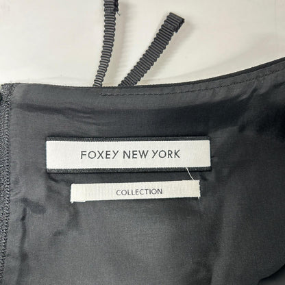 FOXEY NEW YORK フォクシーニューヨーク ブラック 37570 Dress Freesia ノースリーブ ワンピース ワンピース