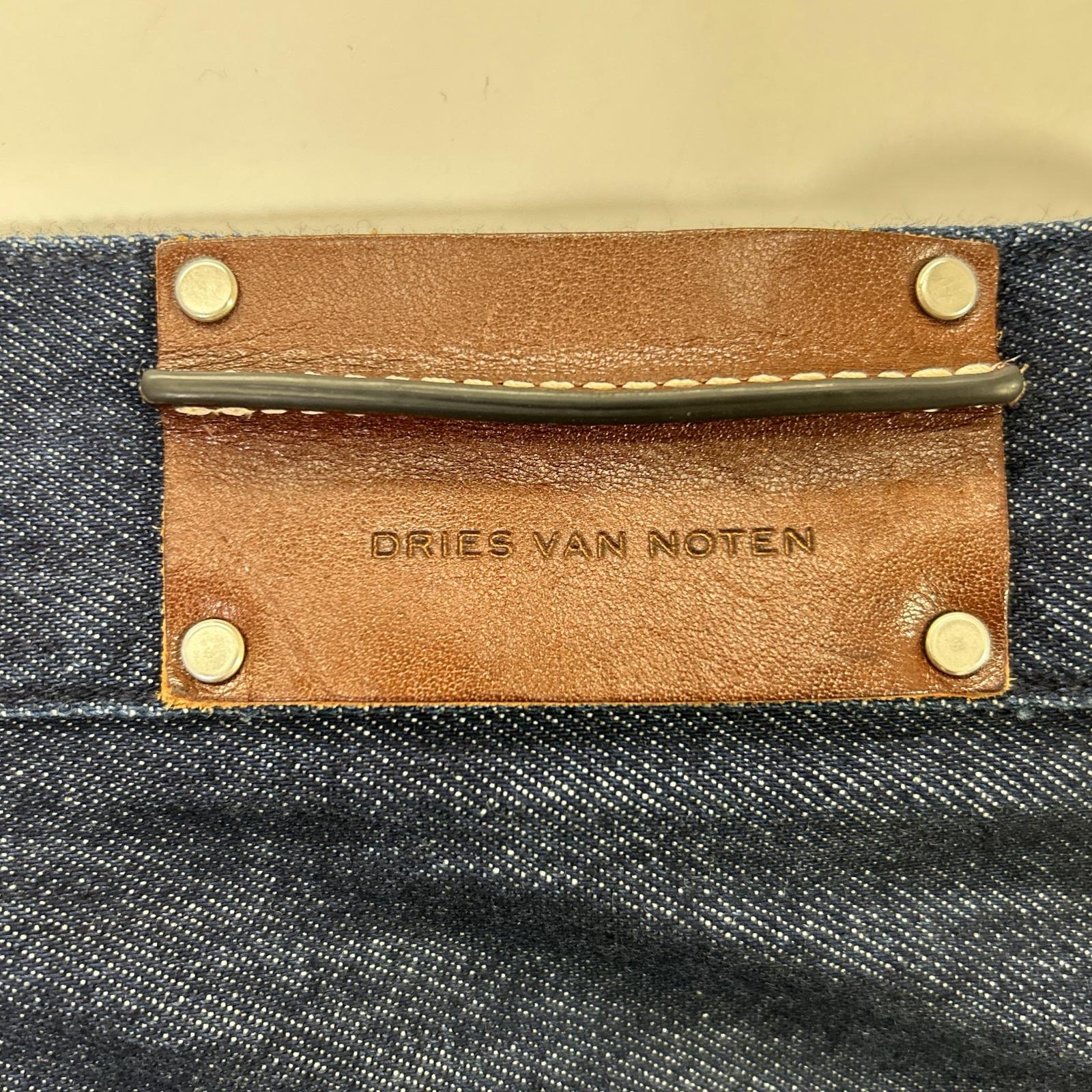 DRIES VAN NOTEN ドリスヴァンノッテン インディゴ PENNING DEN 2381 M.W.PANTS ボトムス