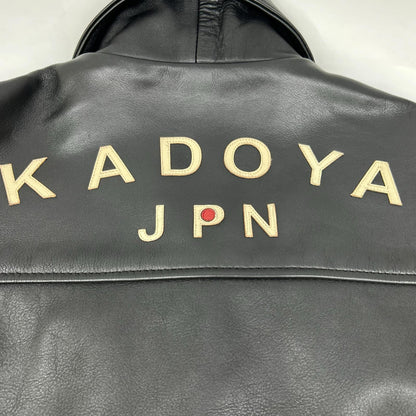 KADOYA カドヤ K'S LEATHER 牛革 シングルライダースジャケット ジャケット