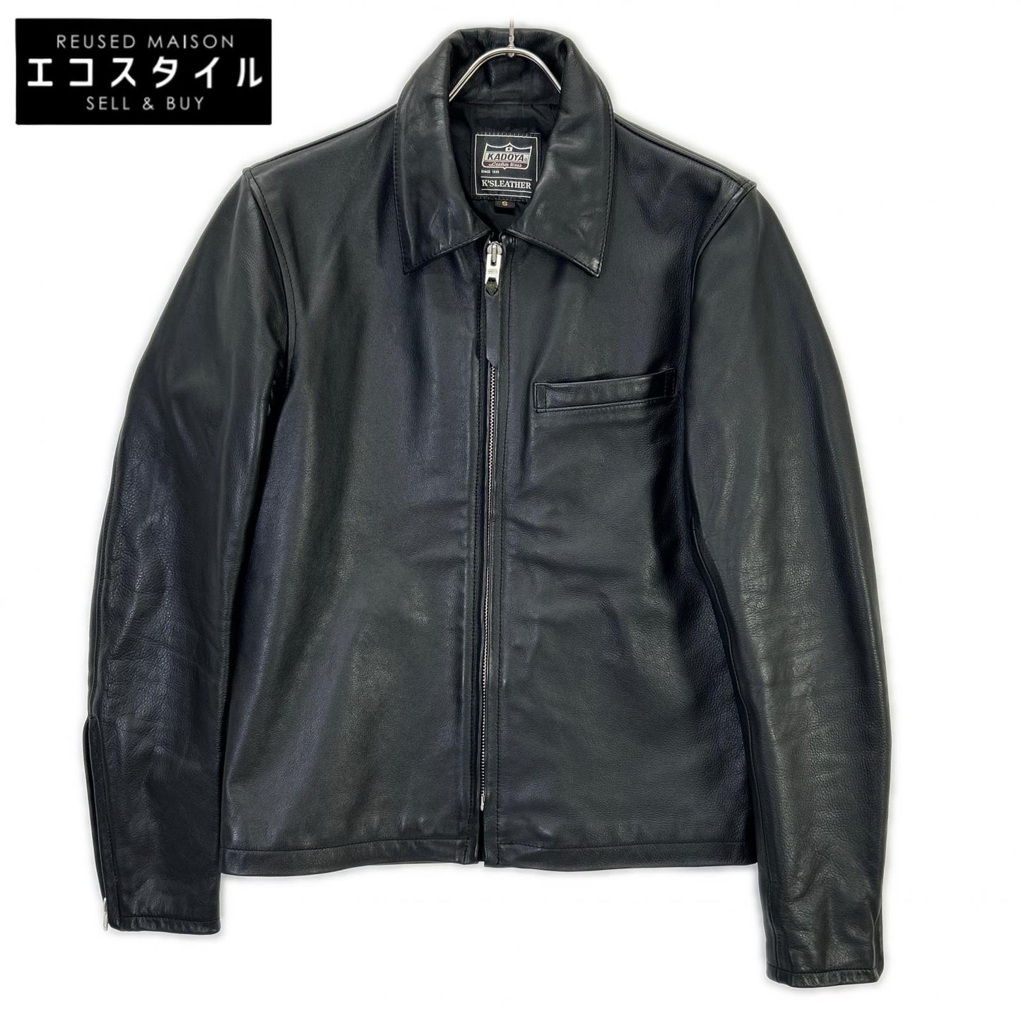 KADOYA カドヤ K'S LEATHER 牛革 シングルライダースジャケット ジャケット