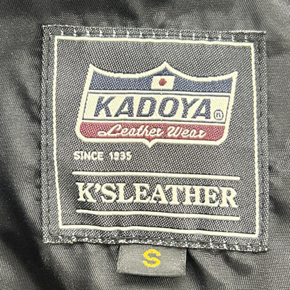KADOYA カドヤ K'S LEATHER 牛革 シングルライダースジャケット ジャケット