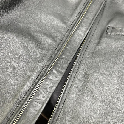 KADOYA カドヤ K'S LEATHER 牛革 シングルライダースジャケット ジャケット