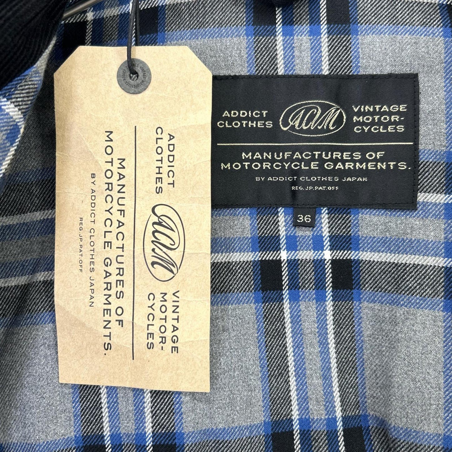 ACV-WX01 ADDICT CLOTHES 蜡棉 RESISTANCE JACKET 夹克 36 男士