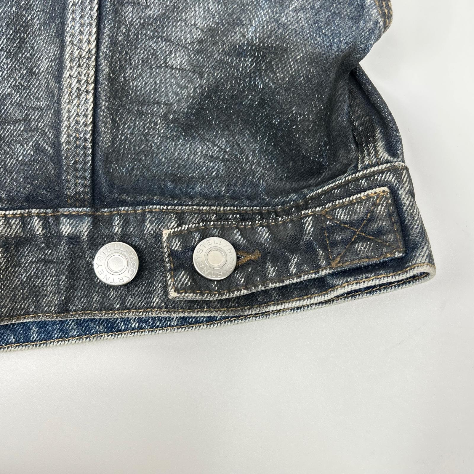 STELLA McCARTNEY ステラマッカートニー インディゴ 6D0427 3SQH39 デニムジャケット ジャケット