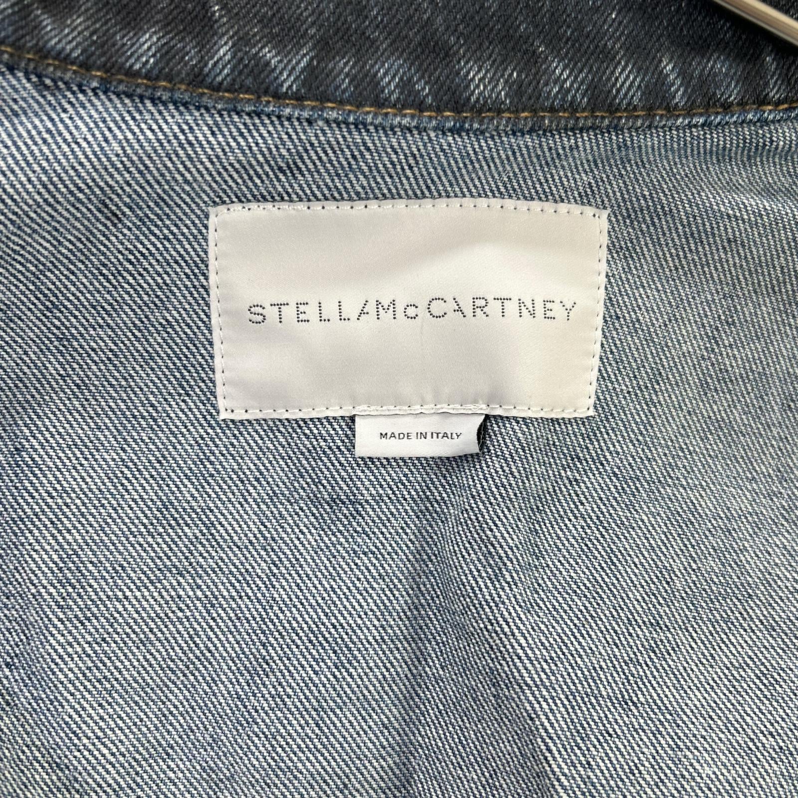 STELLA McCARTNEY 斯特拉·麦卡特尼 靛蓝色 6D0427 3SQH39 牛仔夹克 夹克