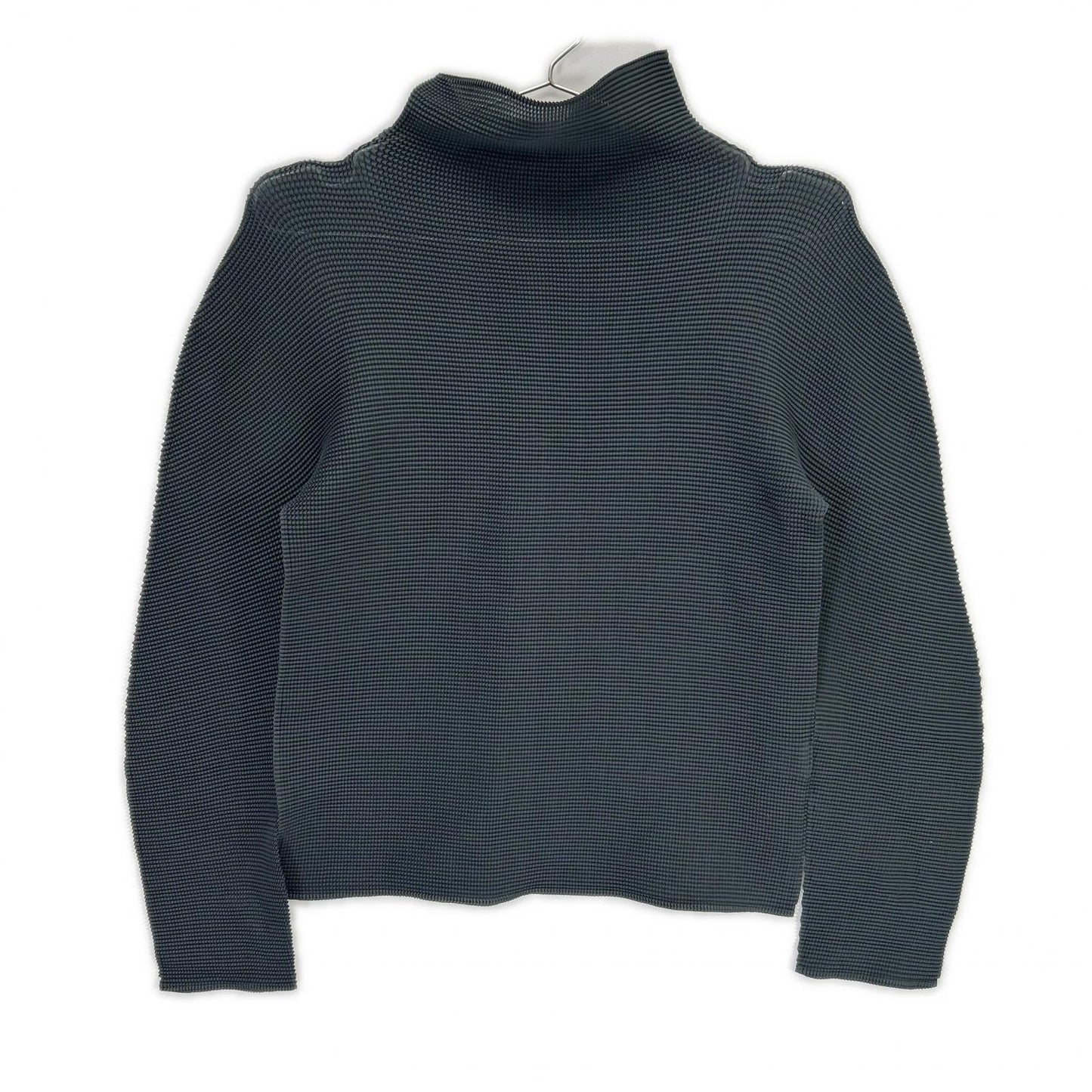 MeISSEYMIYAKE ミーイッセイミヤケ グリーン MI11FJ211 プリーツカットソー トップス