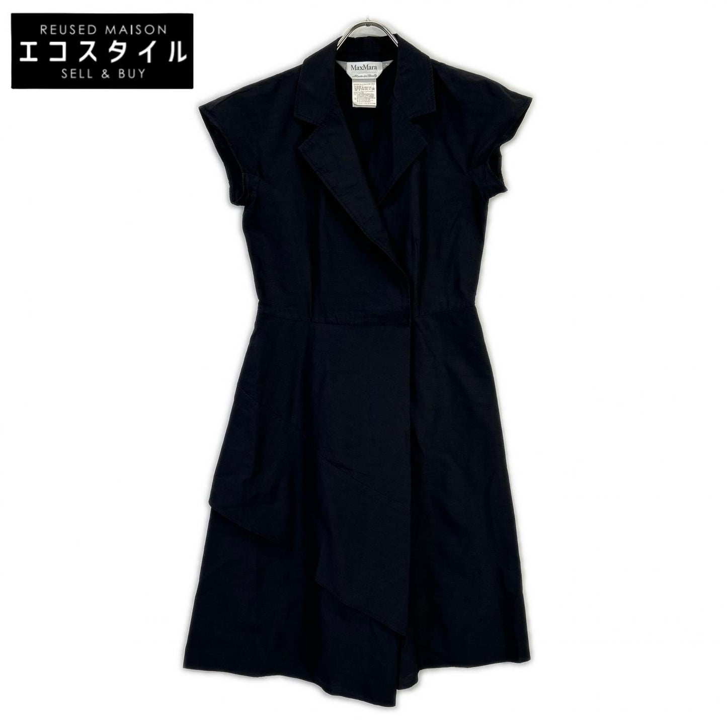 Max Mara マックスマーラ 12211691 白タグ 半袖 ワンピース ワンピース
