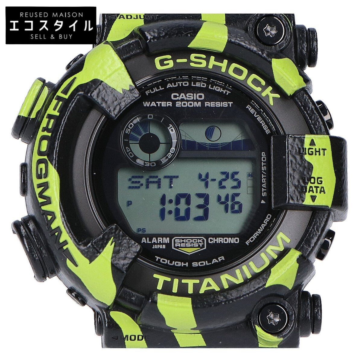 G-SHOCK FROGMAN ソーラー腕時計 G-SHOCK ジーショック ソーラー フロッグマン 時計 腕時計 ミスジ