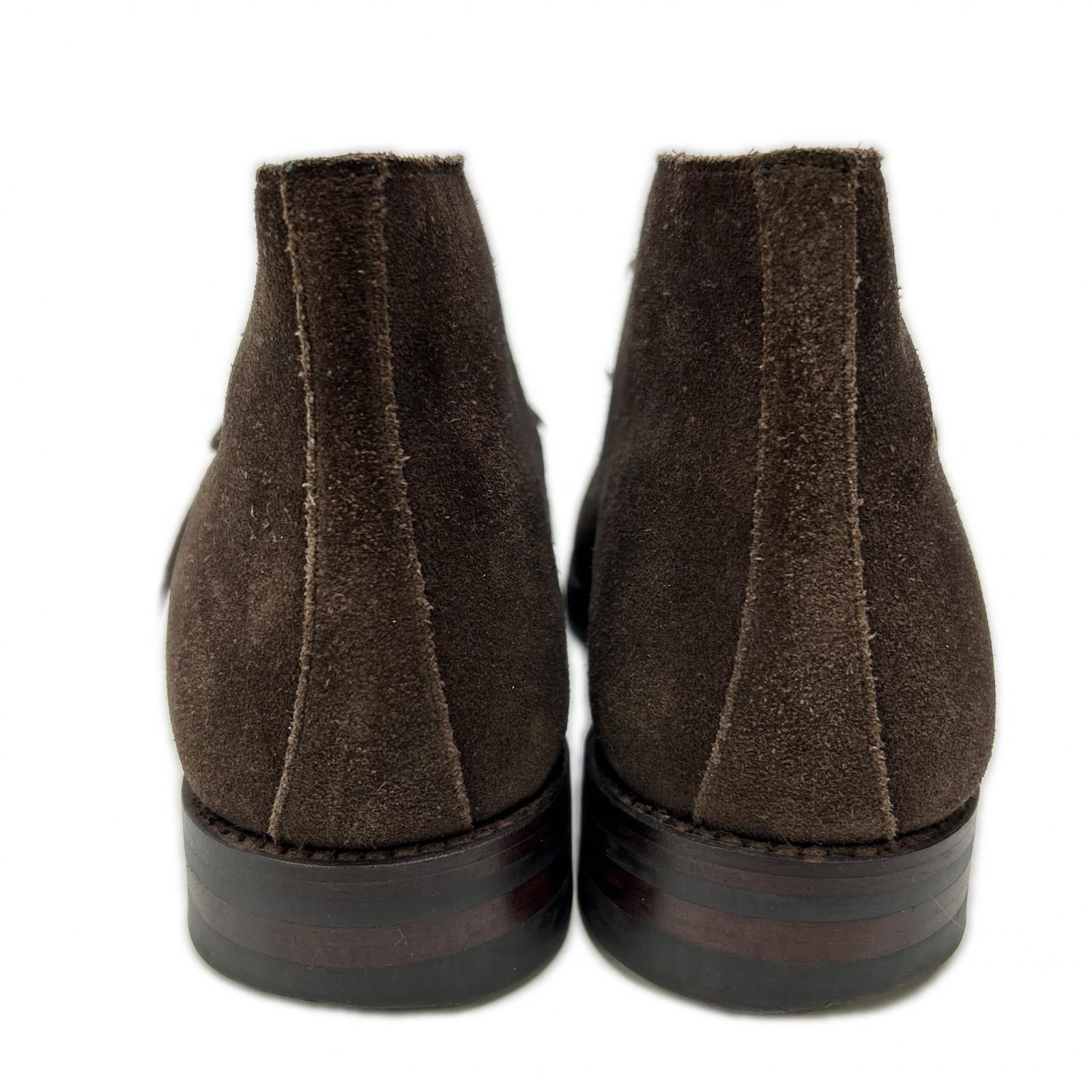 Crockett&Jones クロケット＆ジョーンズ CHERTSEY スエード チャッカブーツ シューズ