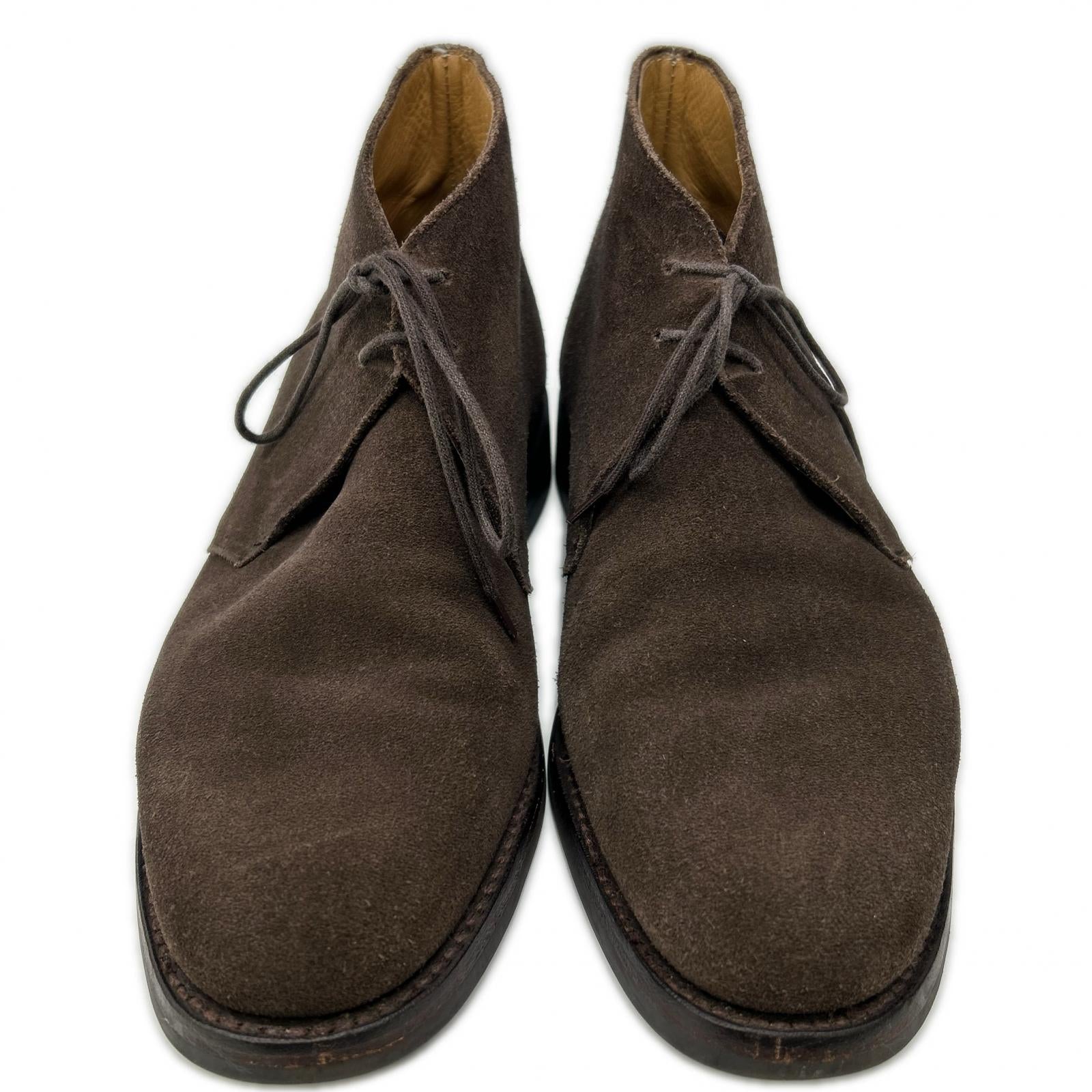 Crockett&Jones クロケット＆ジョーンズ CHERTSEY スエード チャッカブーツ シューズ
