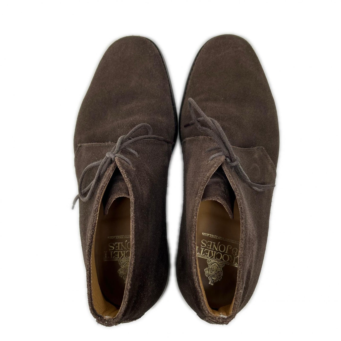 Crockett&Jones クロケット＆ジョーンズ CHERTSEY スエード チャッカブーツ シューズ