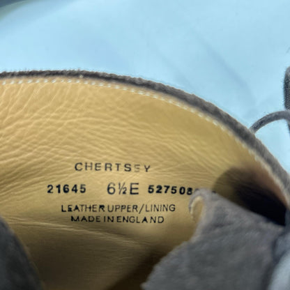 Crockett&Jones クロケット＆ジョーンズ CHERTSEY スエード チャッカブーツ シューズ