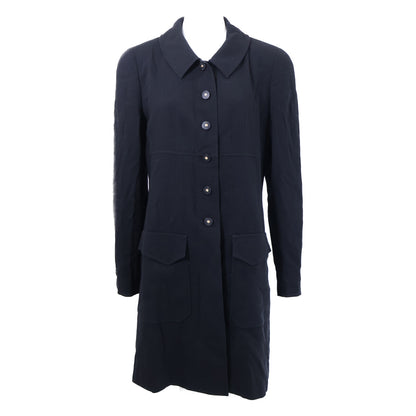 CHANEL 【美品/国内正規】97P P07239V05361 Logo Button Single-Breasted Coat