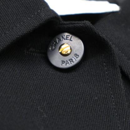 CHANEL 【美品/国内正規】97P P07239V05361 Logo Button Single-Breasted Coat