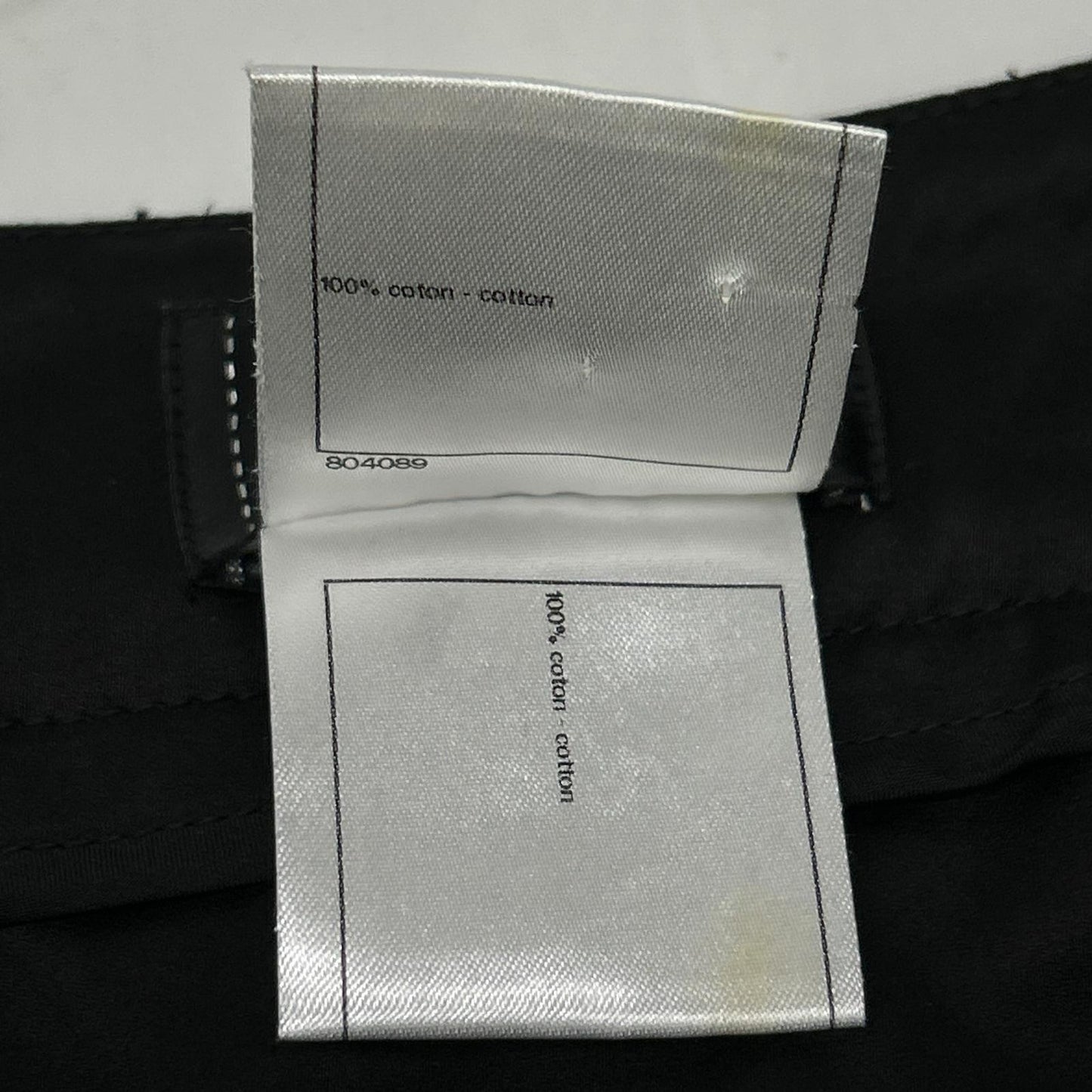 P45186 ﾌﾞﾗｯｸ 13Cﾊﾟﾝﾂ ボトムス 38 レディース