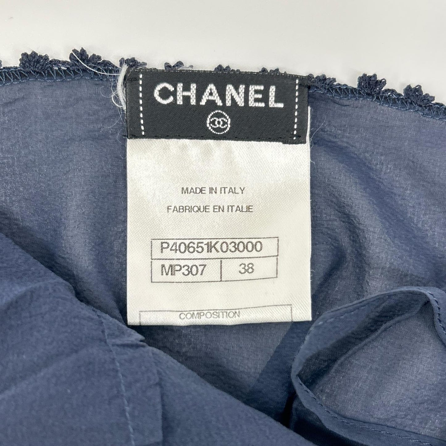 CHANEL シャネル ノースリーブ ペチコート　 トップス
