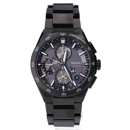 SEIKO セイコー 新品同様 ASTRON SBXC155 ネクスター セラミックス&チタン ソーラーGPS衛星電波 腕時計