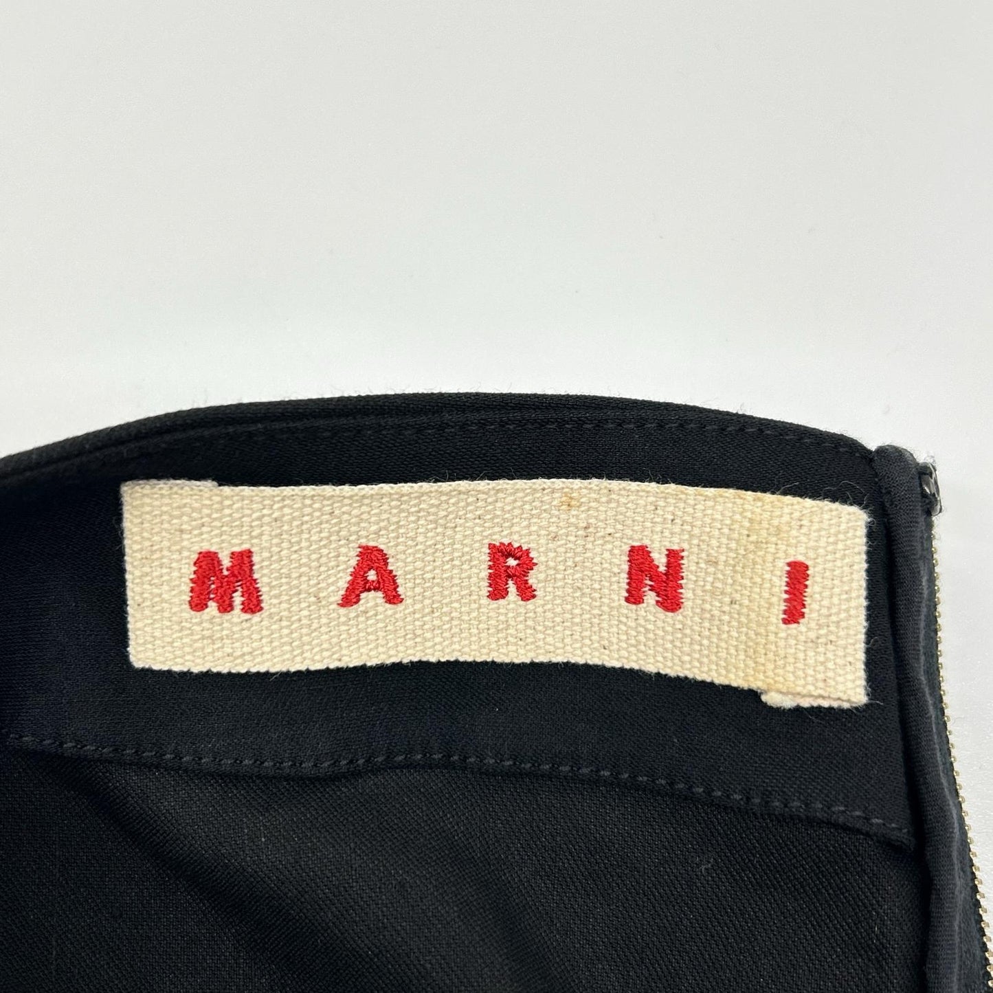 MARNI マルニ TNMAR01A00TL234 ブラック アシンメトリー ワンピース ワンピース