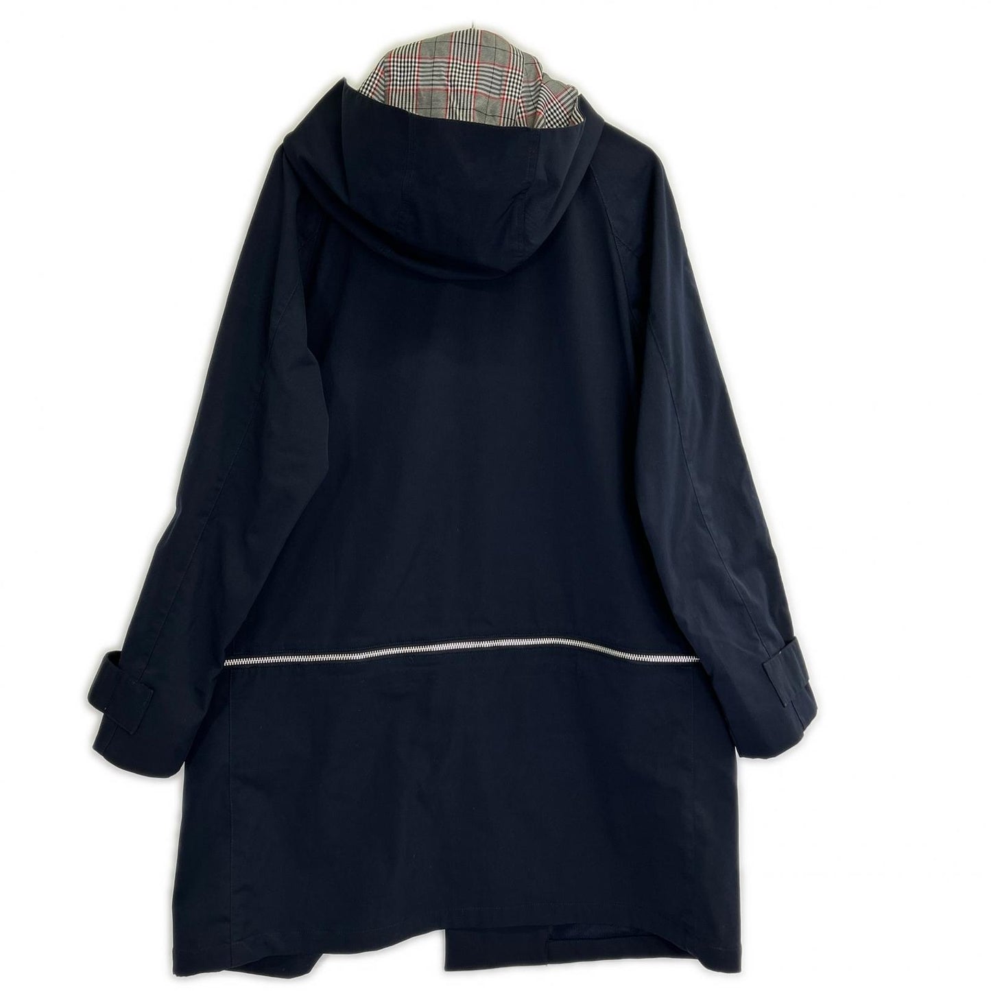 ZUCCA CZ92FA568 Navy Detachable hooded coat