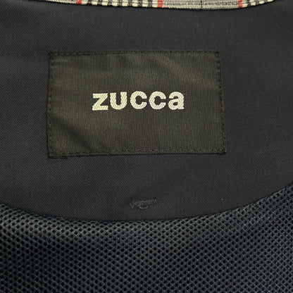 ZUCCA CZ92FA568 Navy Detachable hooded coat