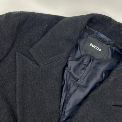 ZUCCa CZ84FA537 Side Zip Chester Coat
