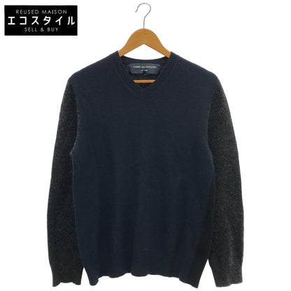 COMMEdesGARCONS HOMME コムデギャルソンオム HD-N010 09AW バイカラー ニットセーター トップス