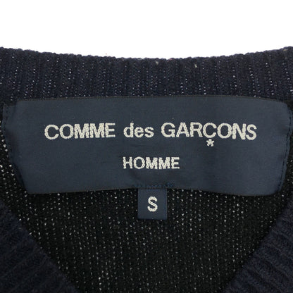 COMMEdesGARCONS HOMME コムデギャルソンオム HD-N010 09AW バイカラー ニットセーター トップス