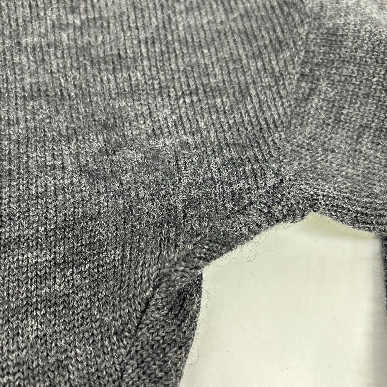 COMMEdesGARCONS HOMME PLUS コムデギャルソンオムプリュス 12年製 PJ-N007 ウール サイドライン クルーネックニット トップス