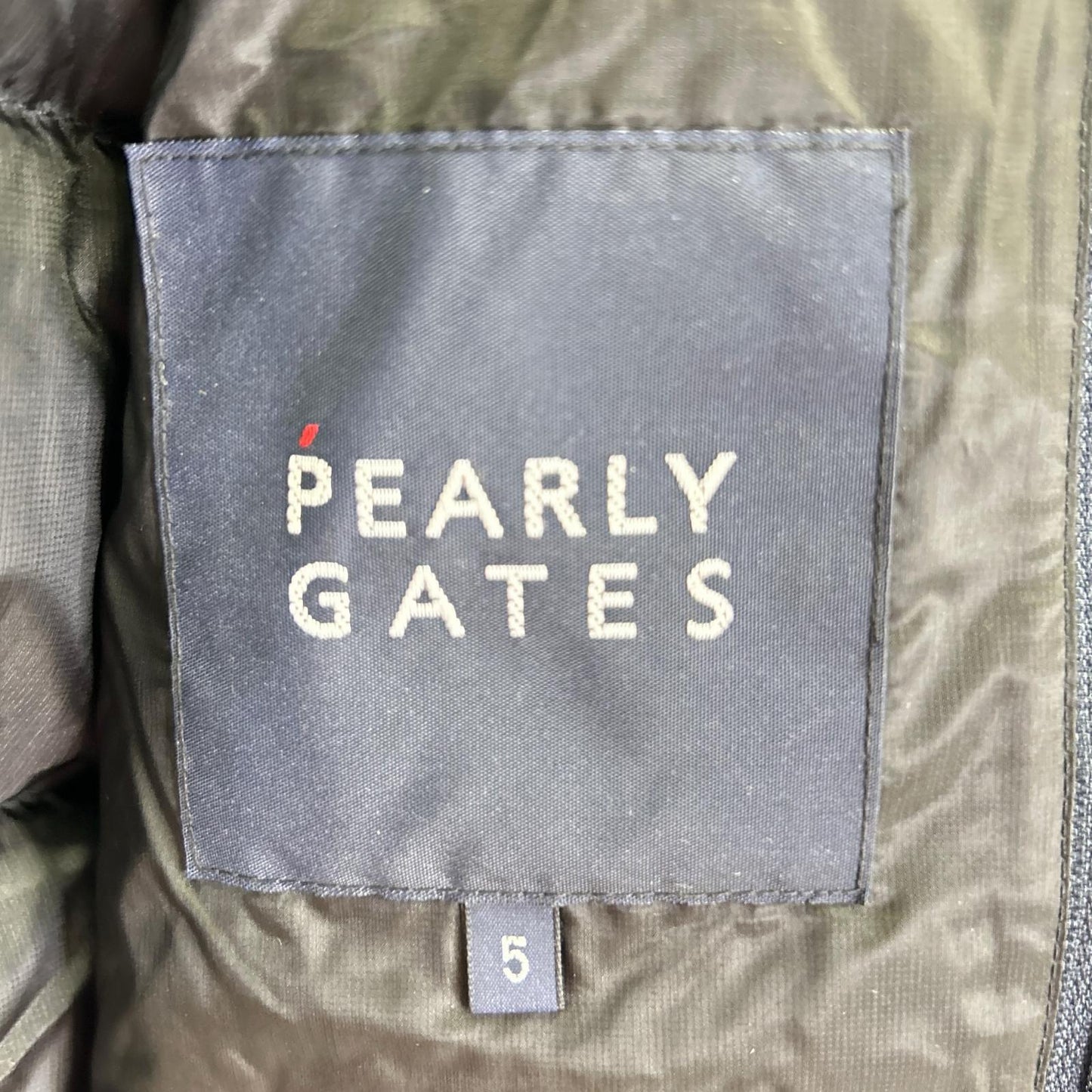 PEARLYGATES Pearly Gates Navy 053-0220027 Multiway Down Jacket