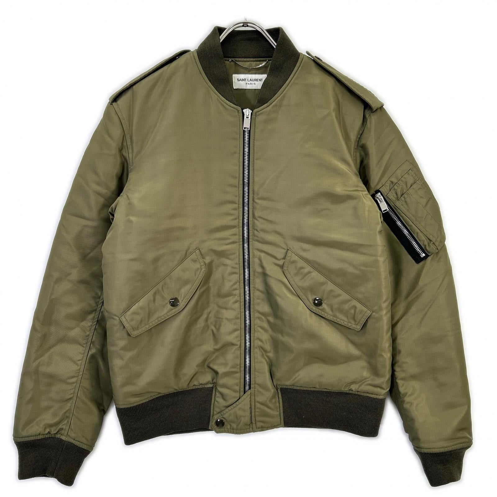 Khaki 397643 MA-1 Flight Jacket 46 Men's