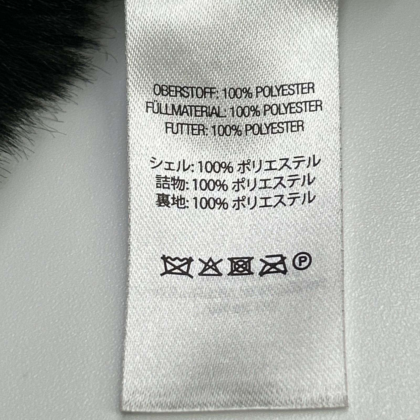 21AW ﾌﾞﾗｯｸ ×ﾀﾞﾌﾞﾙﾀｯﾌﾟｽ Faux Fur Hooded ジャケット メンズ