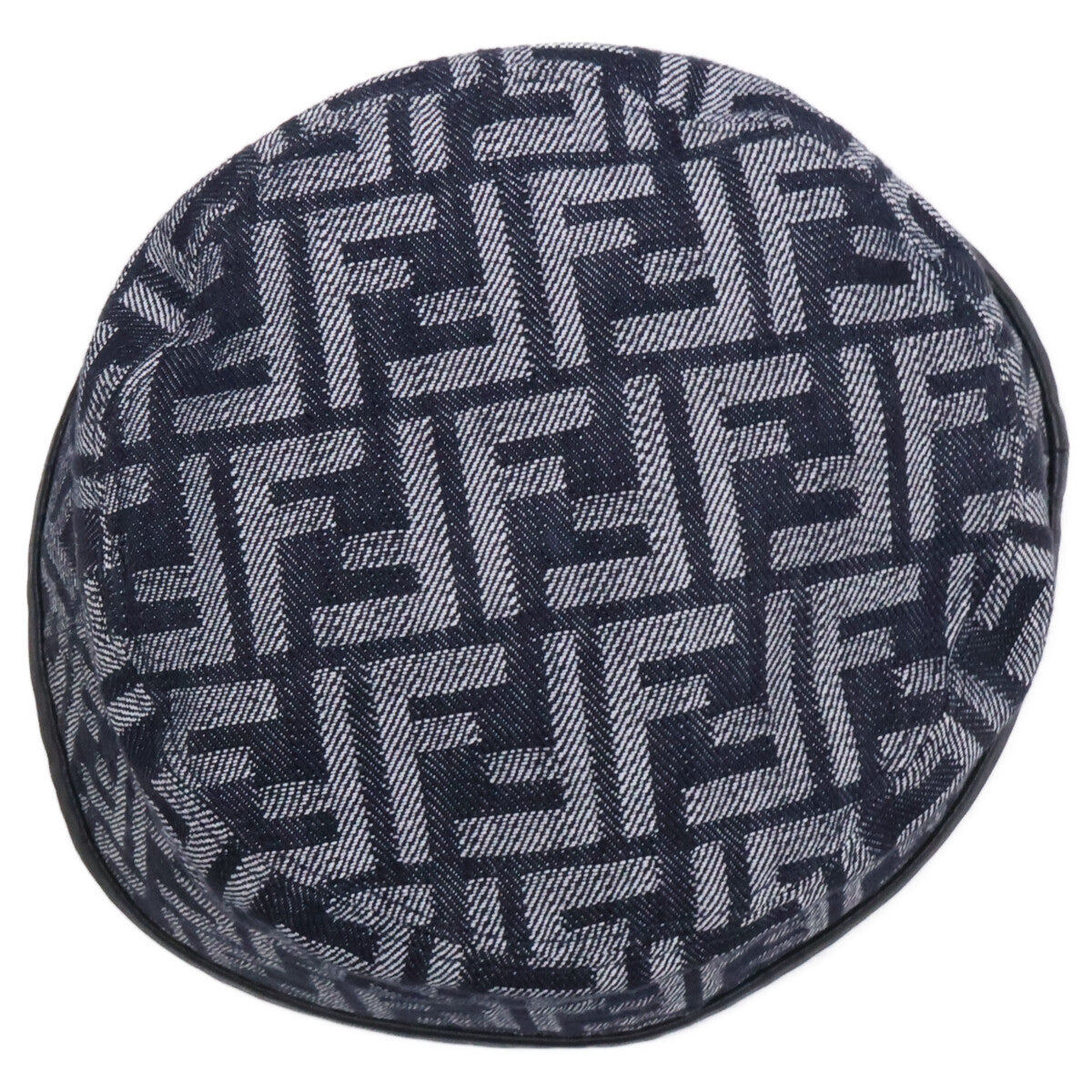 FENDI フェンディ 【即決/国内正規】FXQ801 AN9H ズッカ柄 FFロゴ デニム バケットハット 帽子