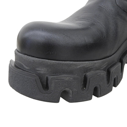 ALOHAS excellent condition side-gore Chelsea chunky boots women's black 38 shoes