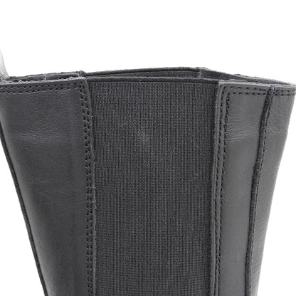 ALOHAS excellent condition side-gore Chelsea chunky boots women's black 38 shoes
