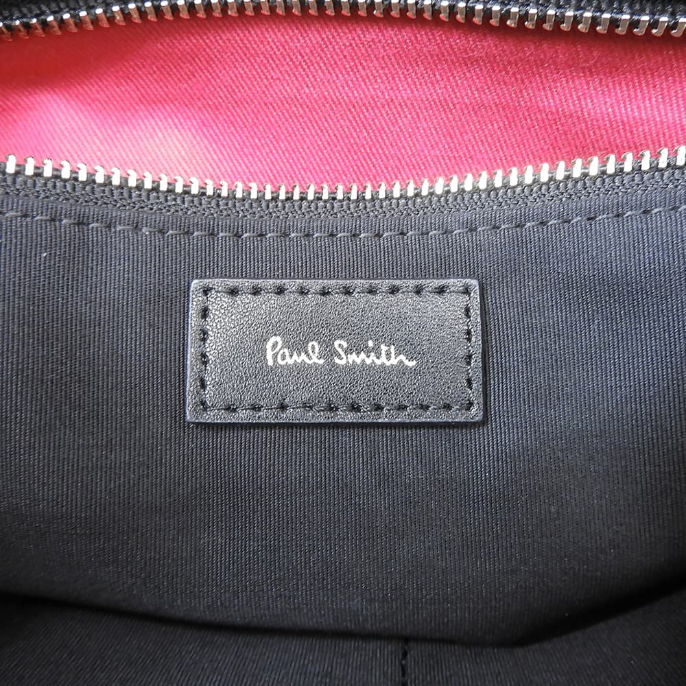 PaulSmith ポールスミス 美品 レザー クラシックエンボス トートバッグ レディース ブラック トートバッグ