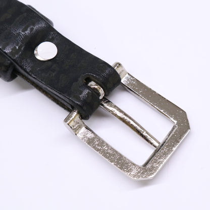 STRUM ストラム 美品 フルタンニンピット鞣し ステアハイド ベンズ クロスカスタム ナローベルト ベルト