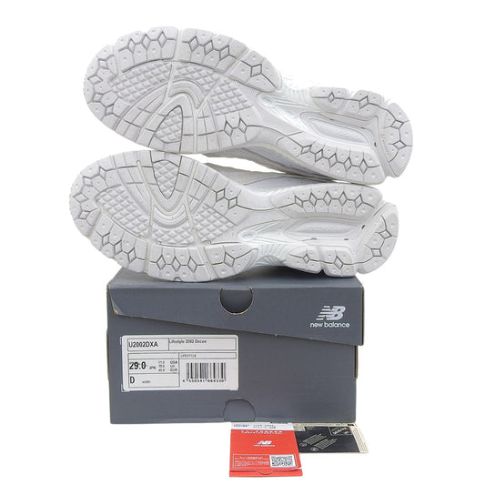 NEW BALANCE ニューバランス 新品同様 スニーカー シューズ メンズ ホワイト 29cm U2002DXA シューズ
