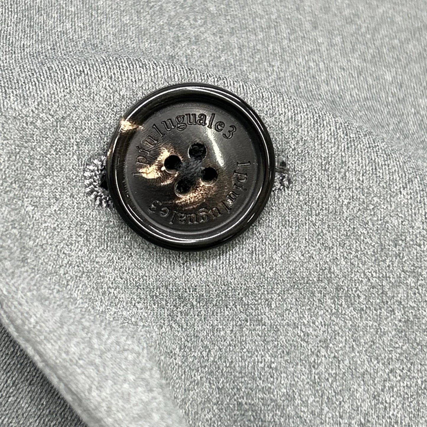 MRB554 POE292 ｸﾞﾚｰ ﾘﾌﾞ 2Bﾃｰﾗｰﾄﾞｼﾞｬｹｯﾄ ジャケット V メンズ