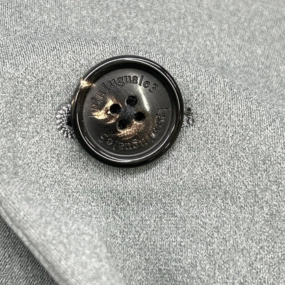 MRB554 POE292 ｸﾞﾚｰ ﾘﾌﾞ 2Bﾃｰﾗｰﾄﾞｼﾞｬｹｯﾄ ジャケット V メンズ