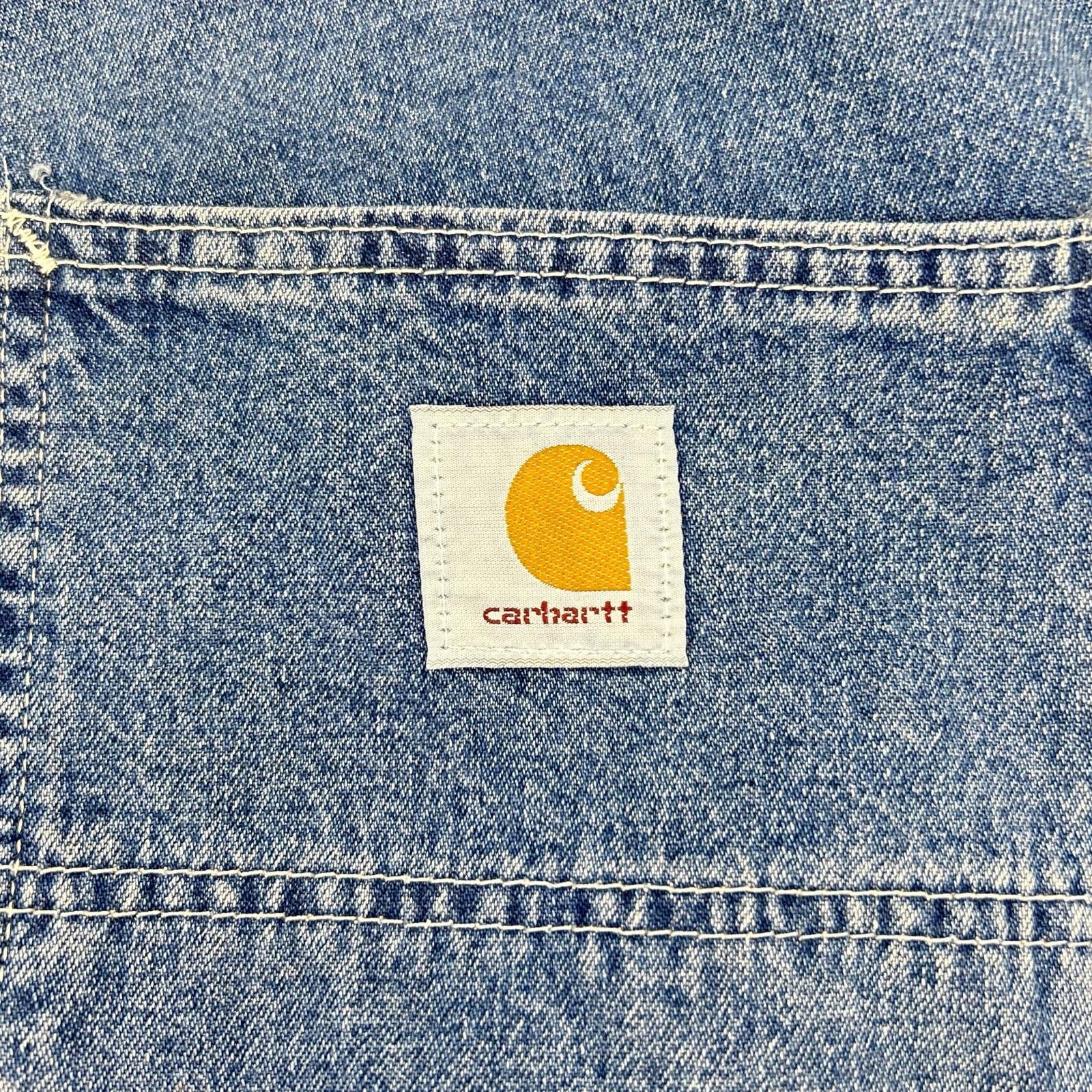 carhartt カーハート USA製　90s　ブルー ワイド デニムパンツ ボトムス